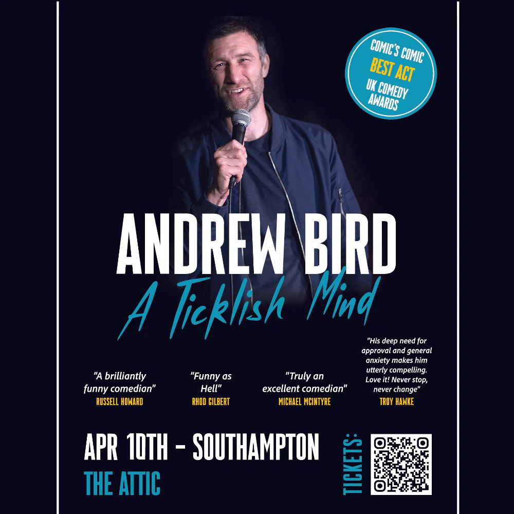 Andrew Bird Stand up Comedy Tour - Thursday 10th April