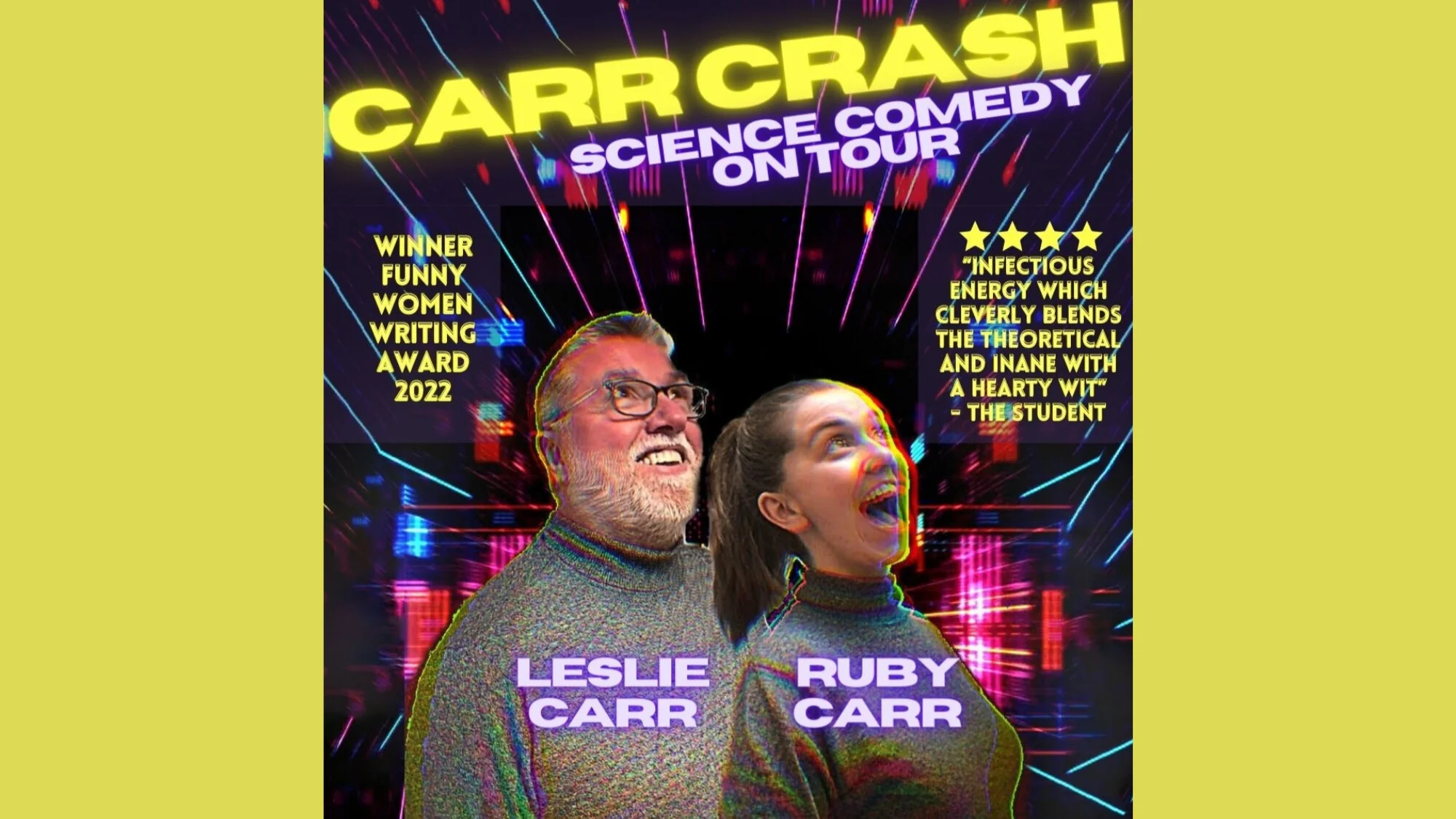 Carr Crash: Science Comedy - Friday 8th September