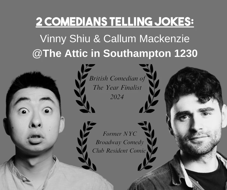 Lunch Time Comedy stand up double header in Southampton - Saturday 1st February