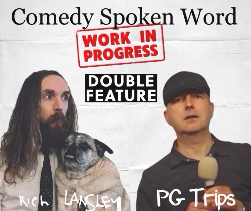 Comedy poetry WIP double header in Southampton - Saturday 15th March