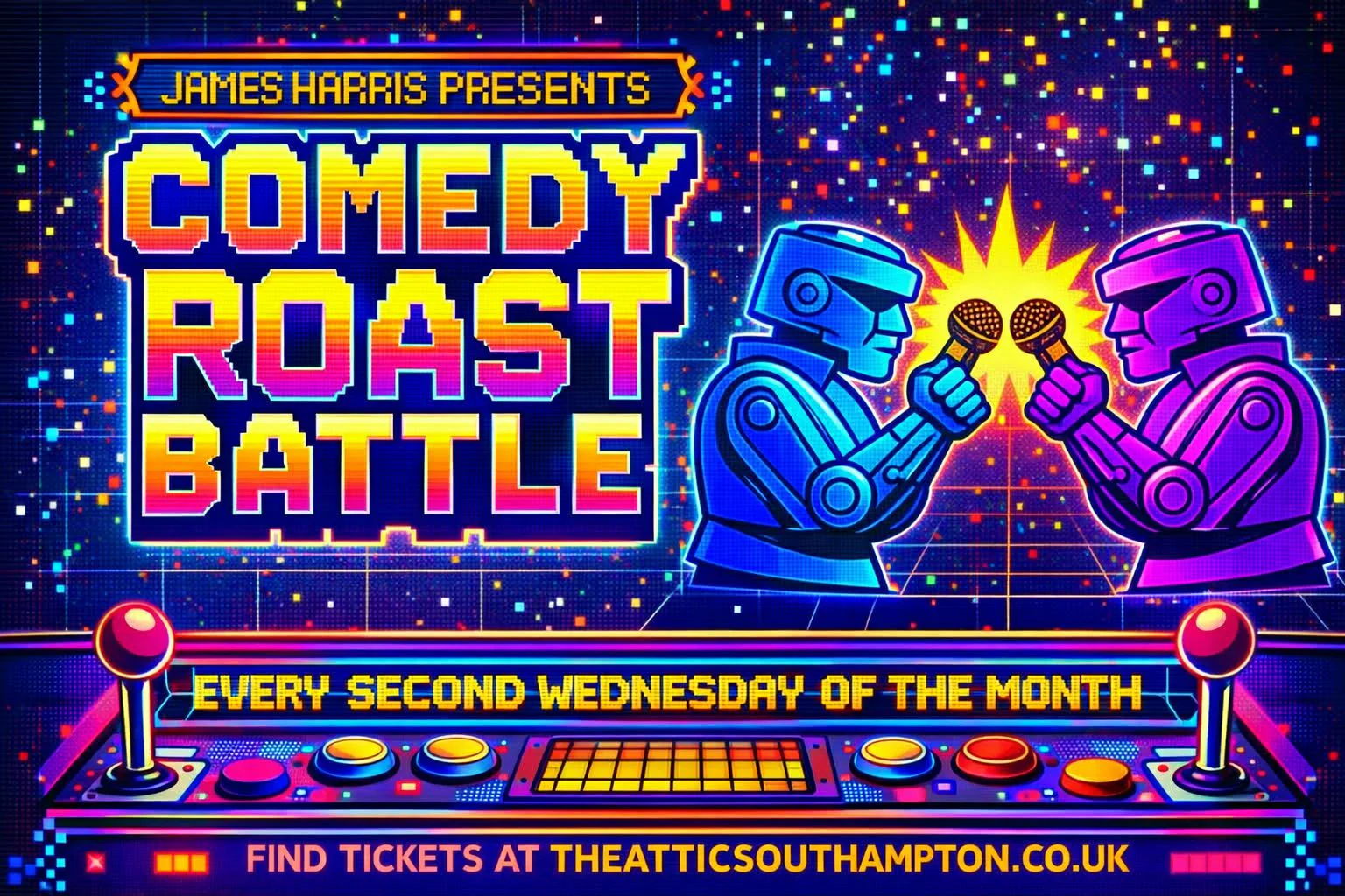 Comedy Roast Battle Night in Southampton - Wednesday 15th July 2026