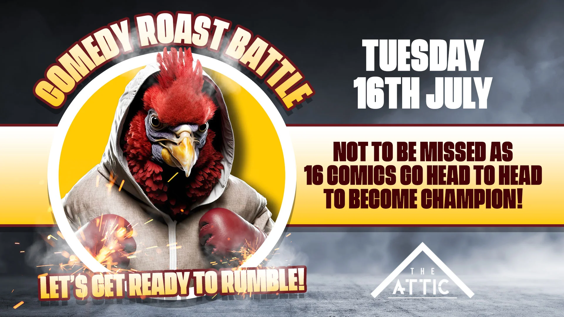 Comedy Roast Battle in Southampton - Tuesday 16th July