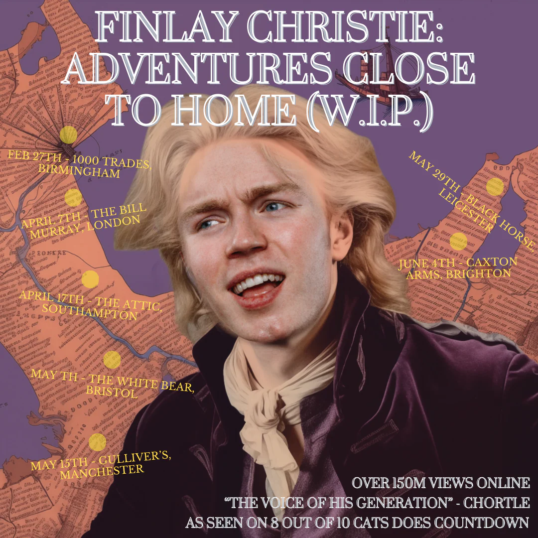 Finlay Christie: Adventures close to home - WIP - Wednesday 17th April