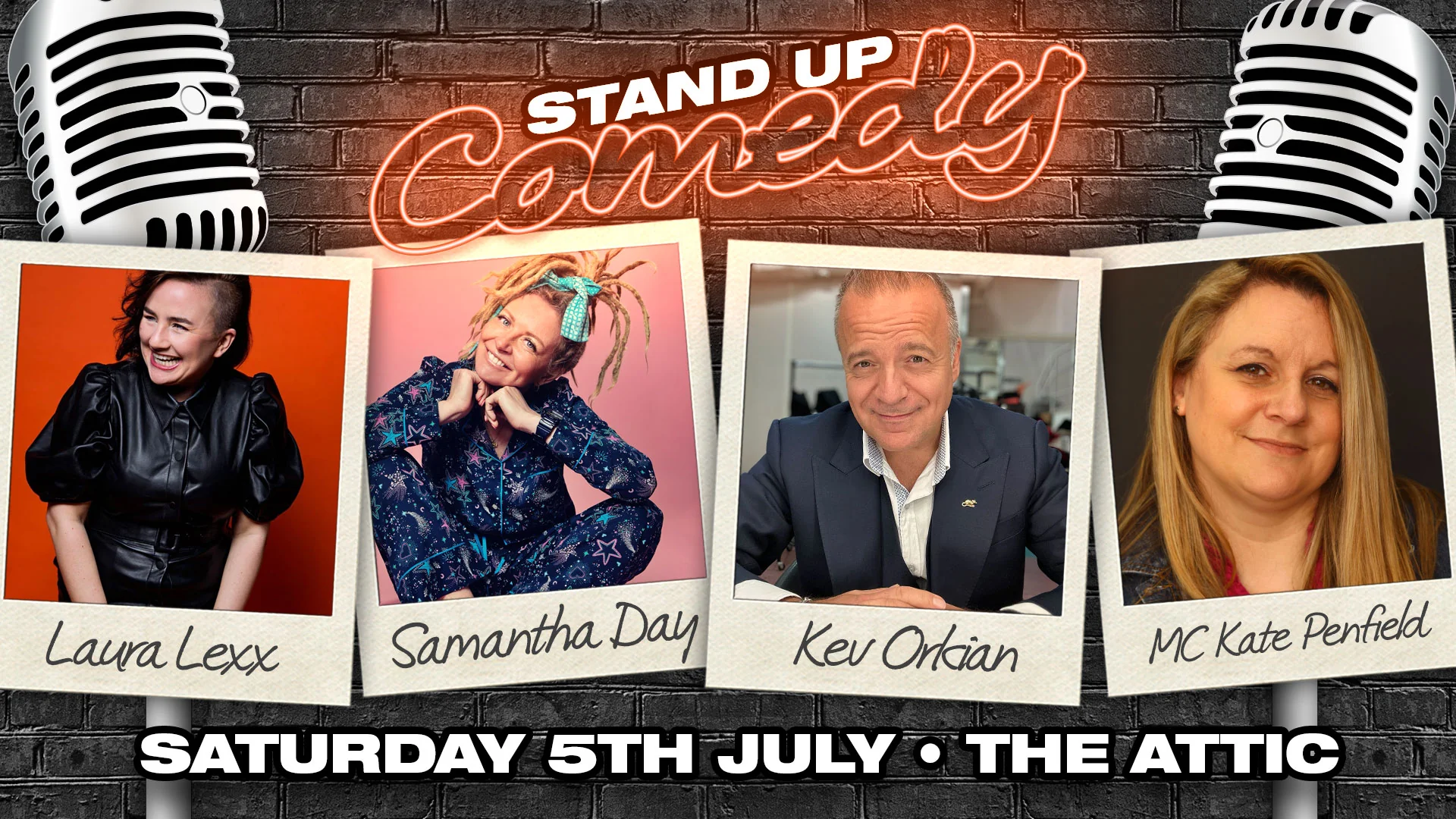 2 FOR 1 TICKETS Stand Up Comedy in Southampton - Saturday 5th July