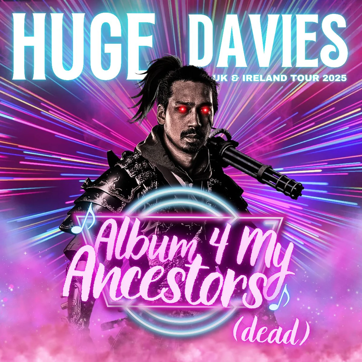 Huge Davies A.F.M.A (Dead) comedy tour Southampton - Friday 7th March