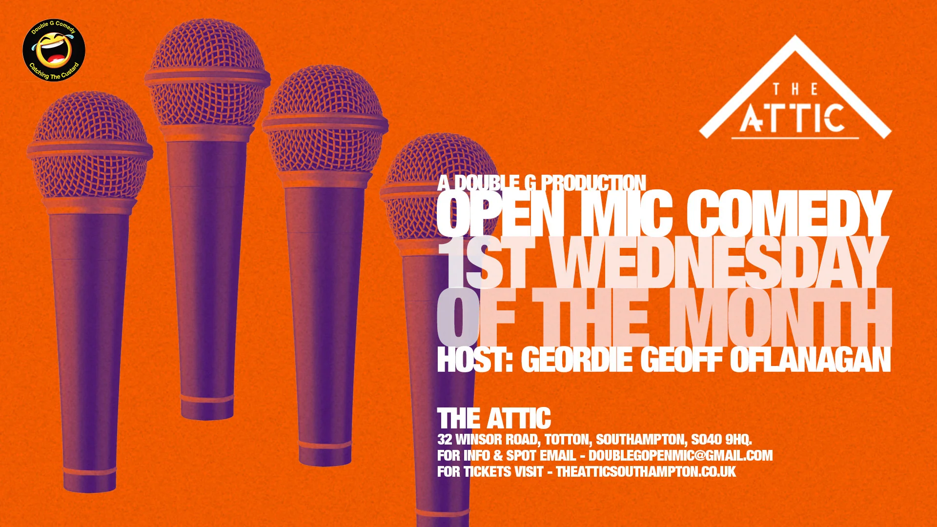 Southampton's best Open Mic Comedy Night - Wednesday 3rd September 2025 - Image 2