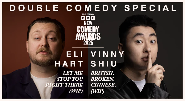 Eli Hart & Vinny Shiu's Saturday Special Comedy stand up in Southampton - Saturday 24th January