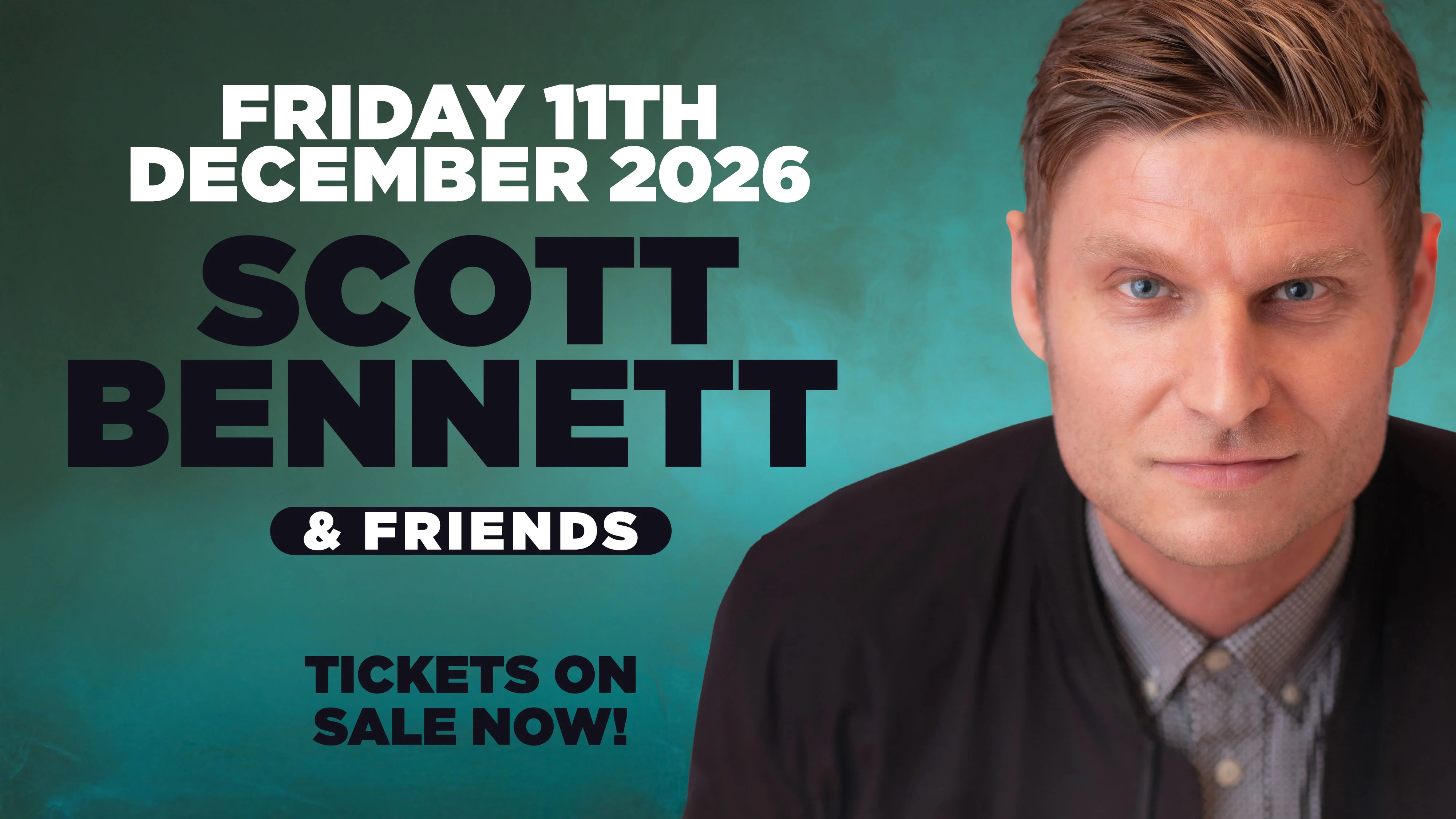 Stand up Comedy with Scott Bennett & Steve Bugeja - Friday 11th December 2026 - Image 3