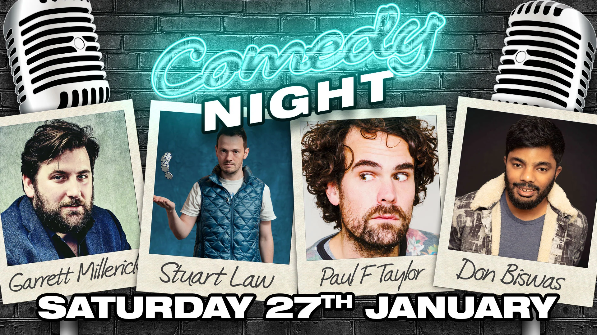 Southampton Stand up Comedy Night - Saturday 27th January