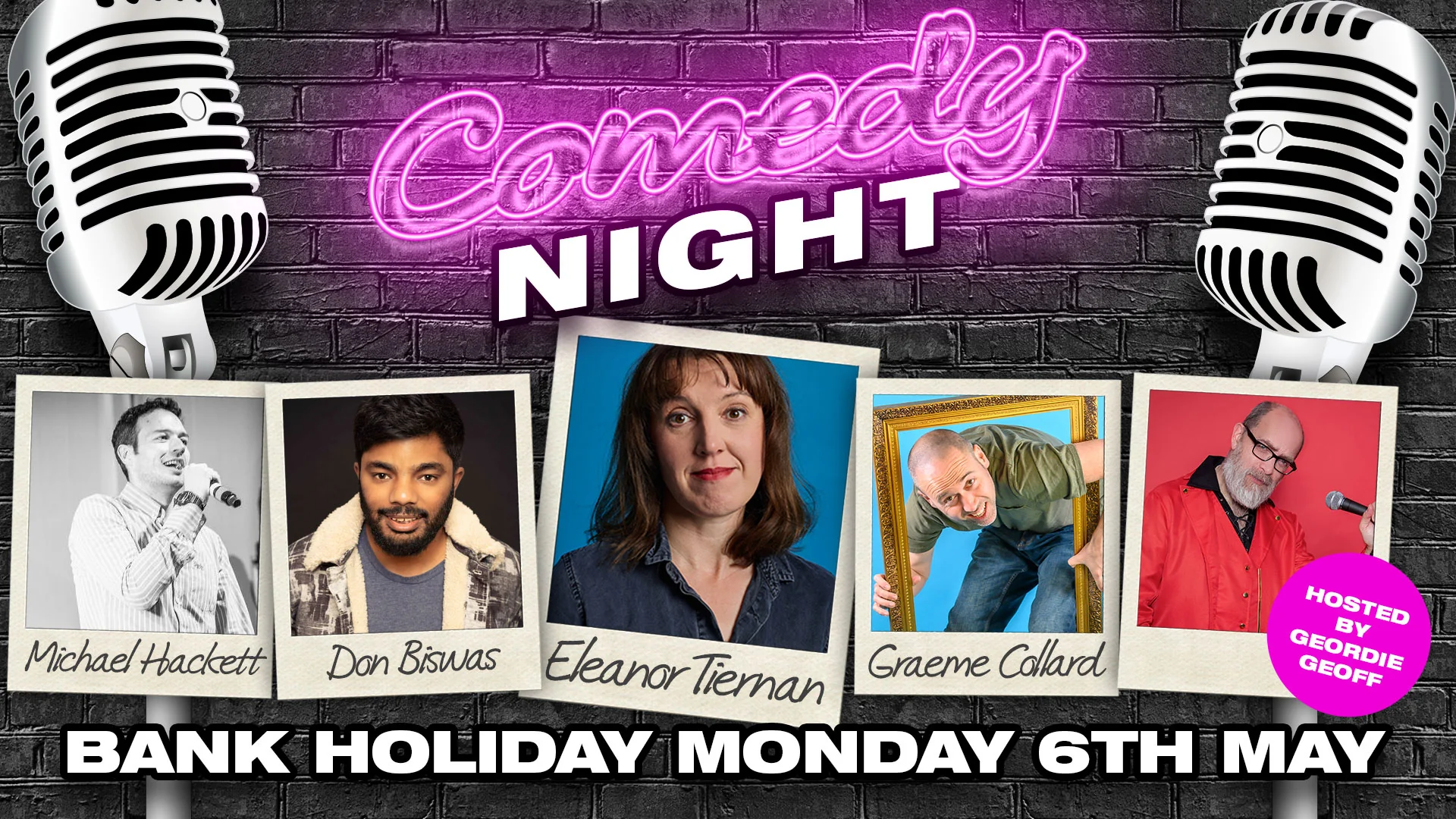 Southampton Stand Up Comedy Night - bank Holiday special Monday 6th May