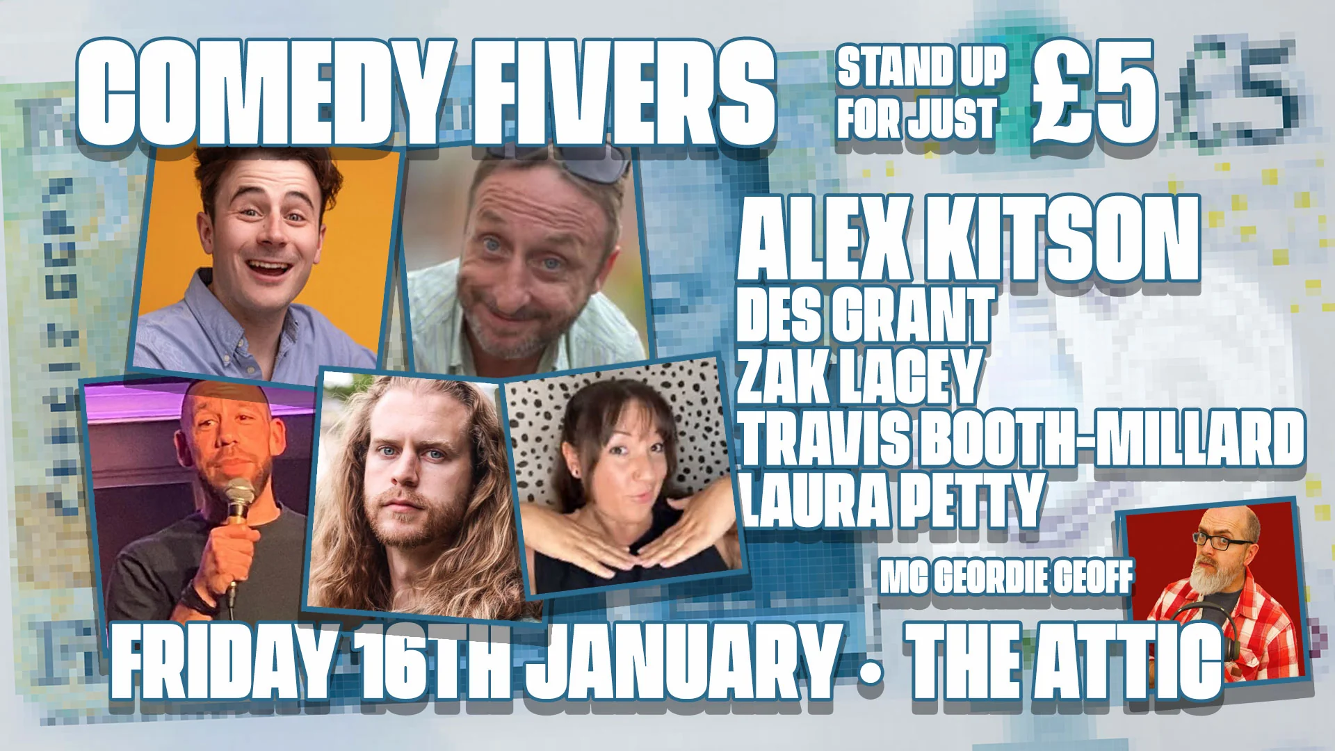 Southampton Stand Up Comedy this evening - Friday 16th January