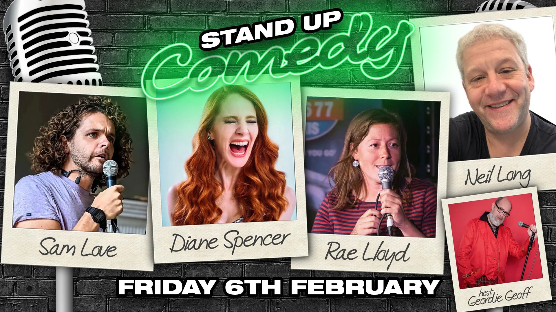 Southampton Stand Up Comedy with Diane Spencer - Friday 6th February