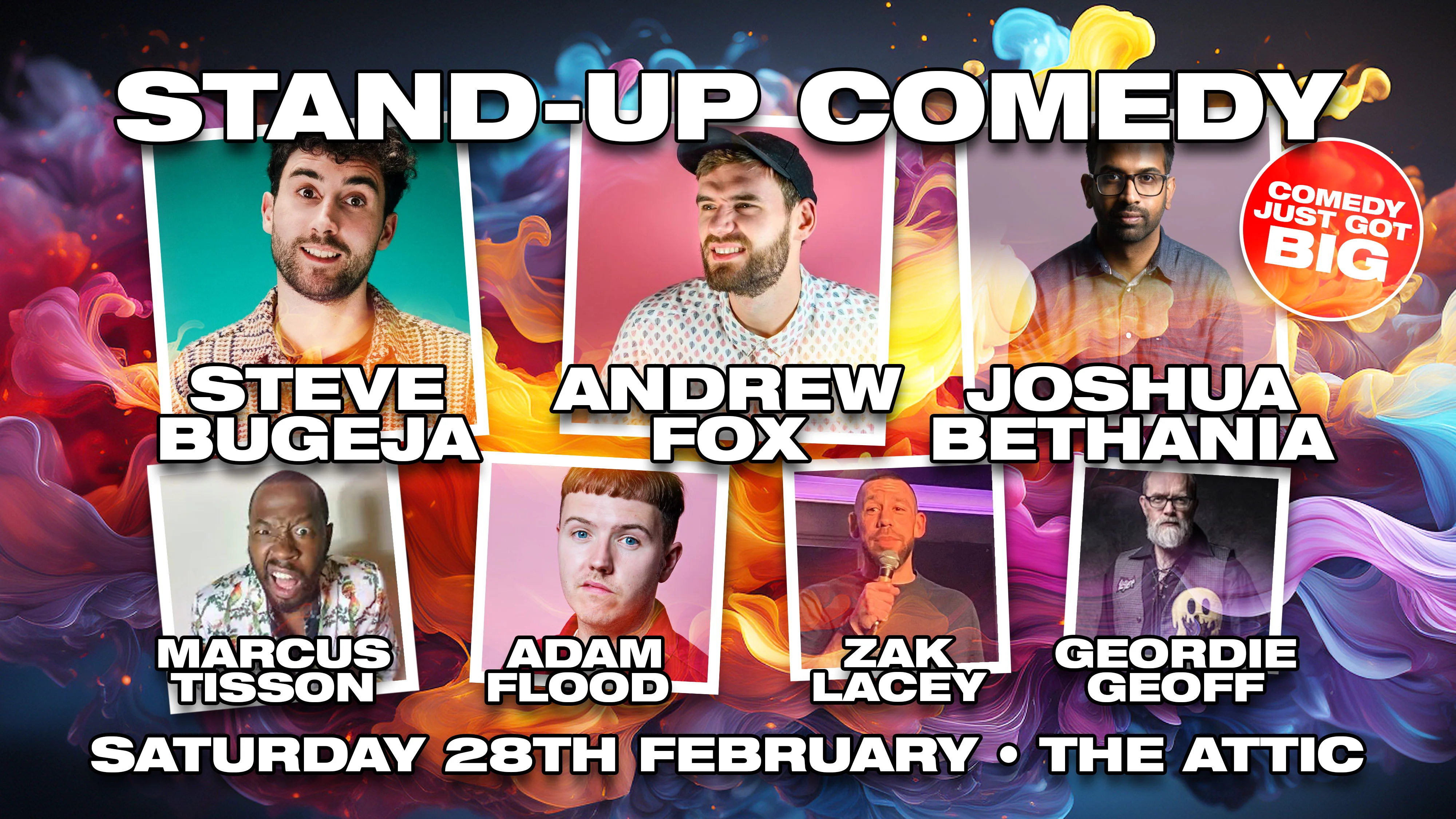 Southampton Stand Up Comedy just got BIG Near me - Saturday 28th February
