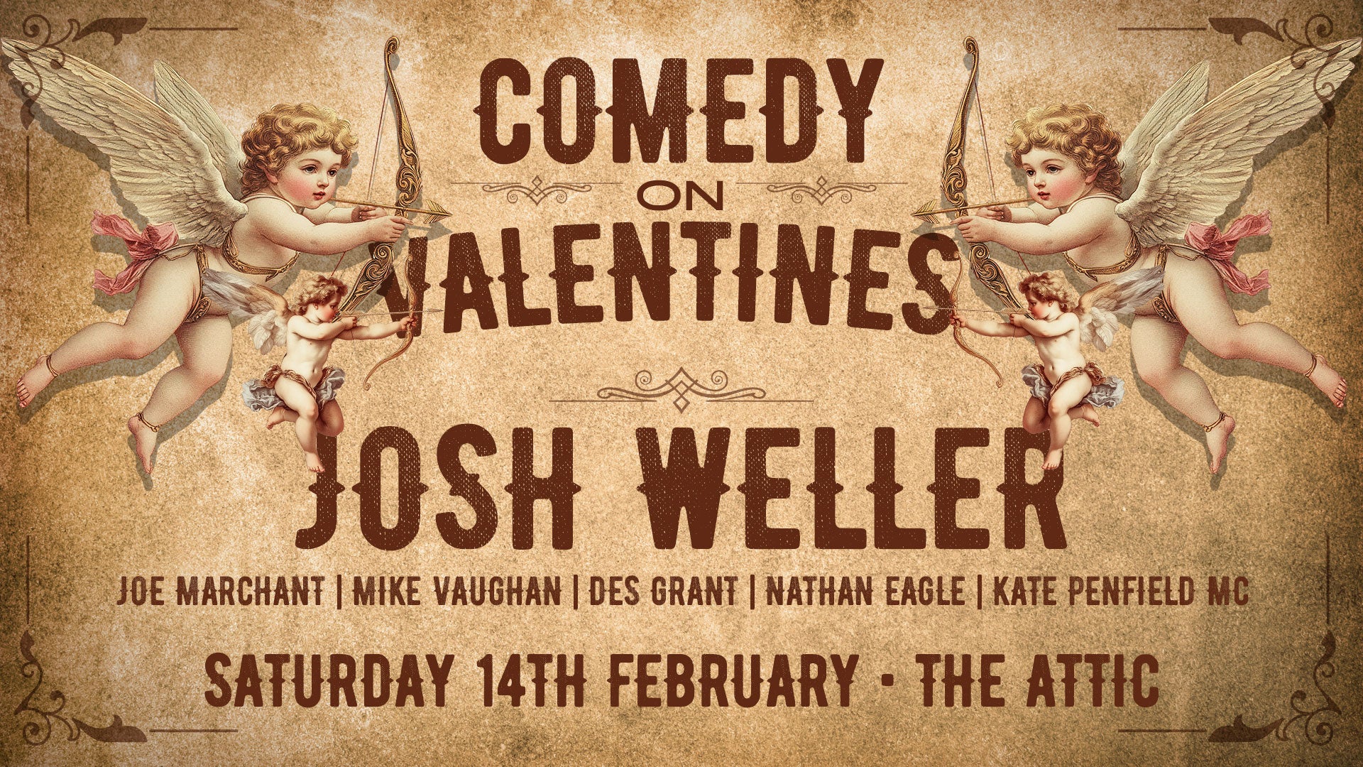 Valentines Stand up Comedy Night - Saturday 14th February 2026