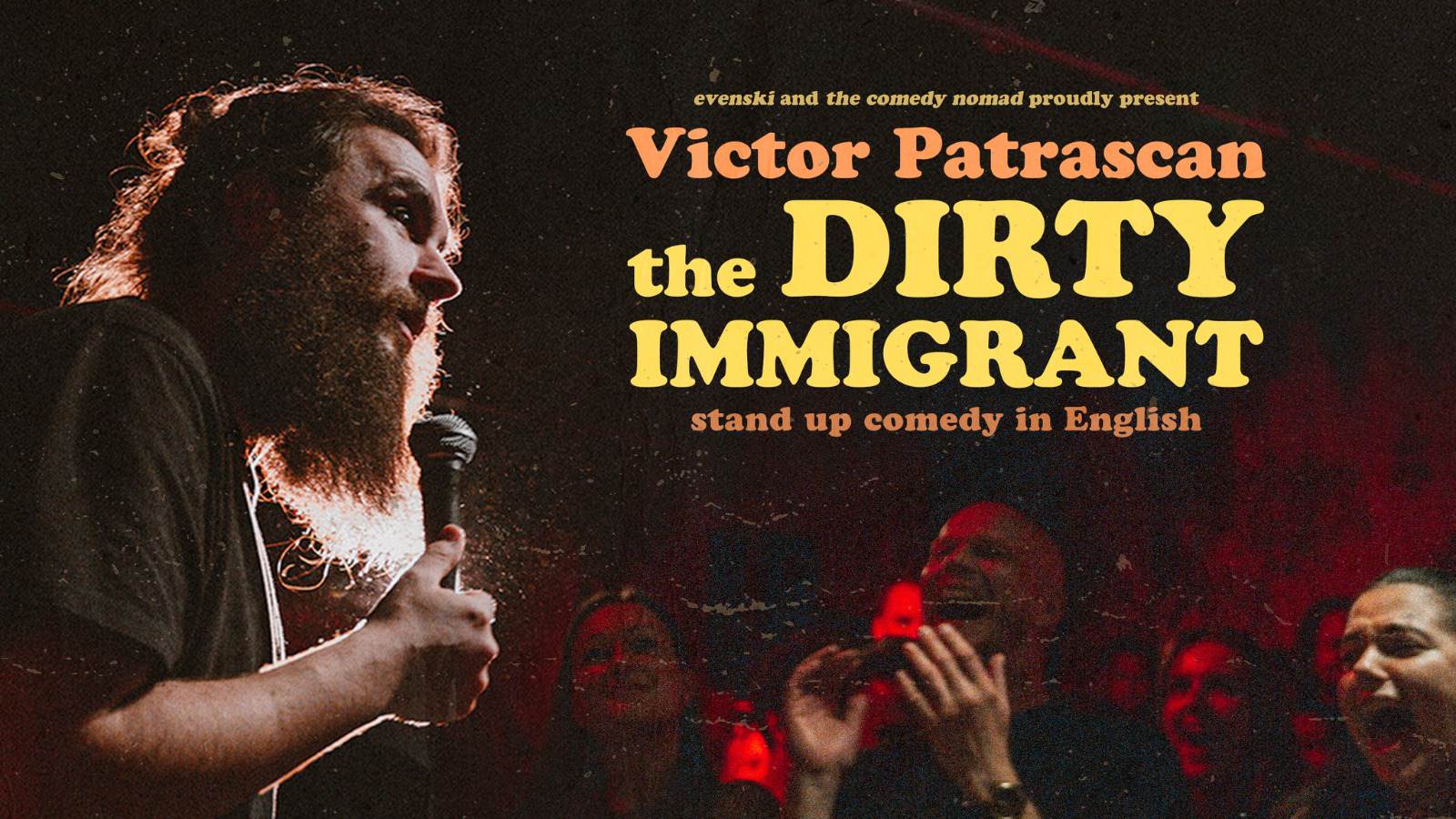 Comedy Night with Victor Pãtrãşcan - Friday 10th March